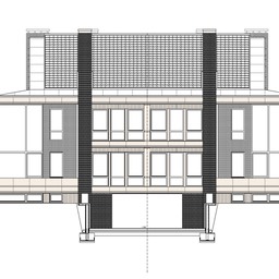 Alzado principal